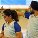 Manu Bhaker and Sarabjot Singh